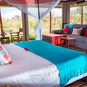 Zebra Plains Camp, Zimmer