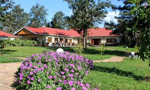 Main building, African View Lodge