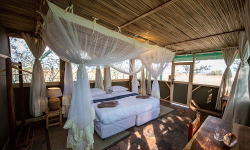 Kasonso Busanga Camp, Unterkunft